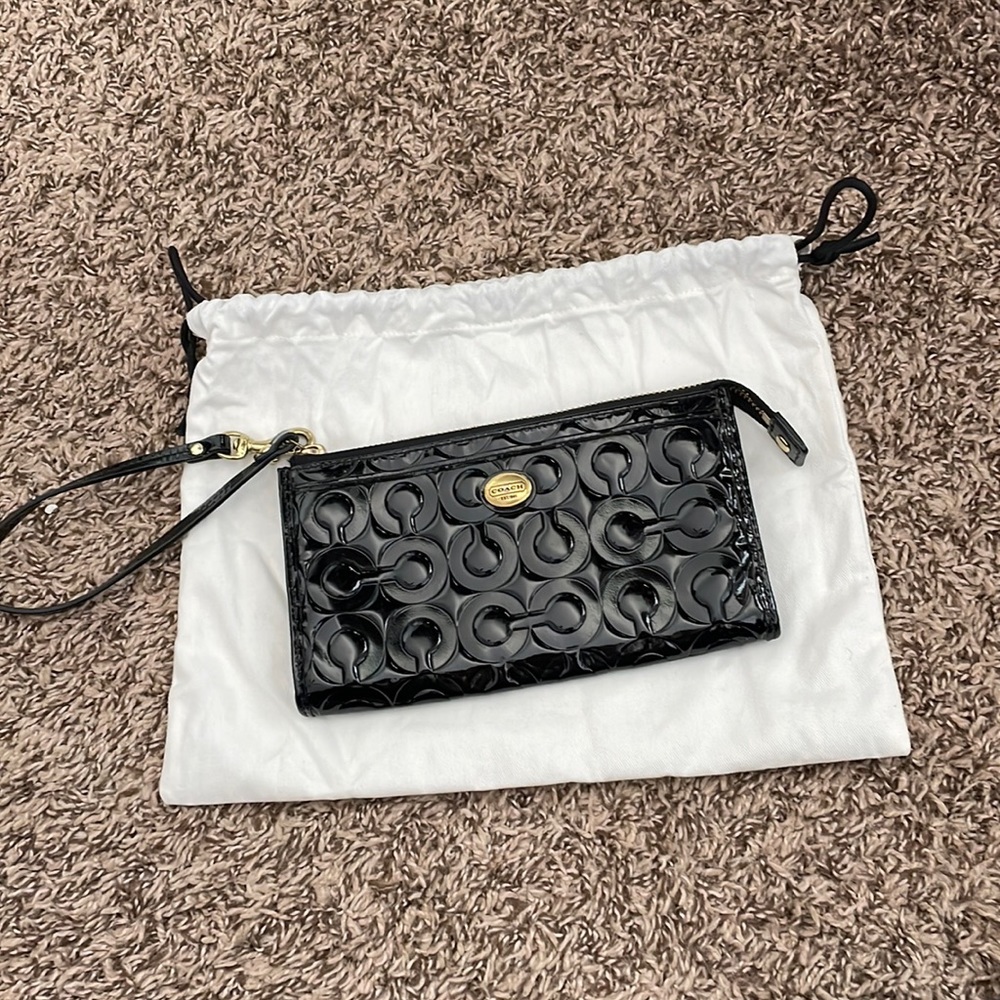 Coach wrist wallet